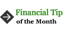 Financial Tip of the Month